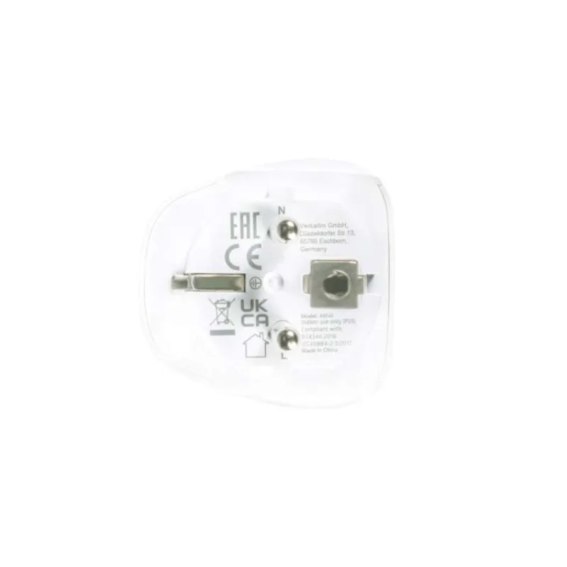 VERBATIM Adaptér World-to-Europe WTEU-02, Bílá (49549)