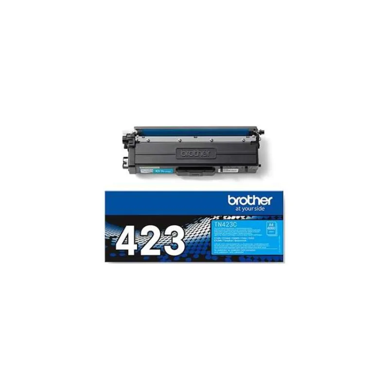 Toner BROTHER TN-423C pre HL-L8260CDW/HL-L8360CDW/DCP-L8410CDW, 4.000 strán, azurová farba (TN423C)