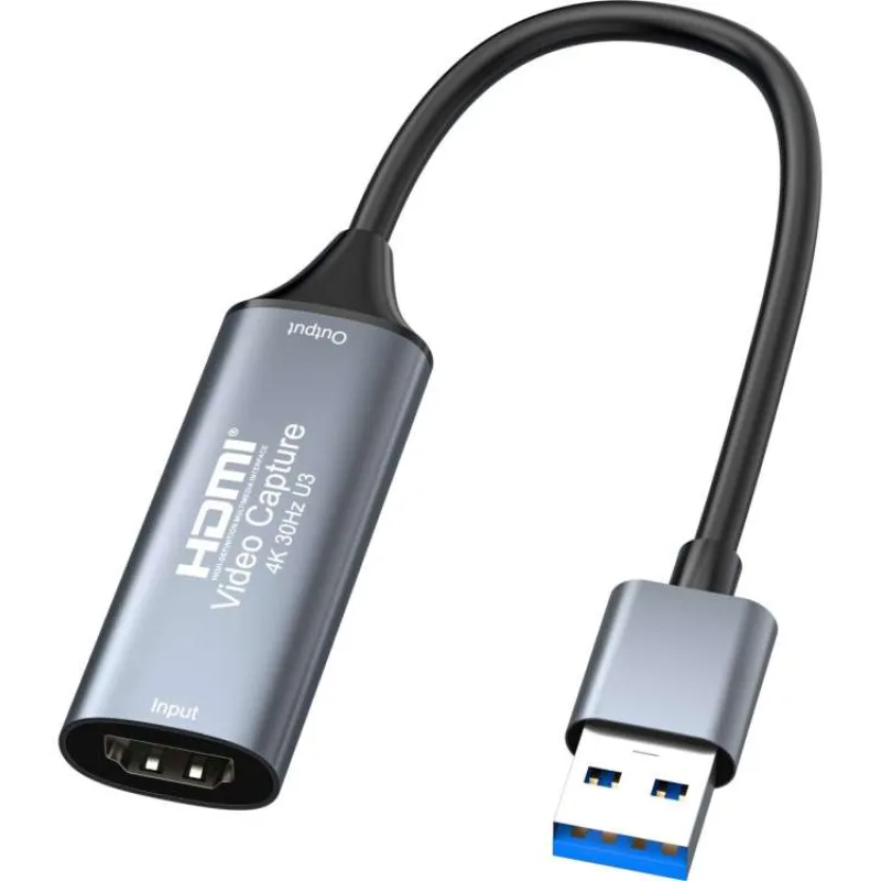 PremiumCord HDMI capture/grabber pro záznam Video/Audio signálu do počítače s konektorem USB3.0 typ A (ku2grab5)