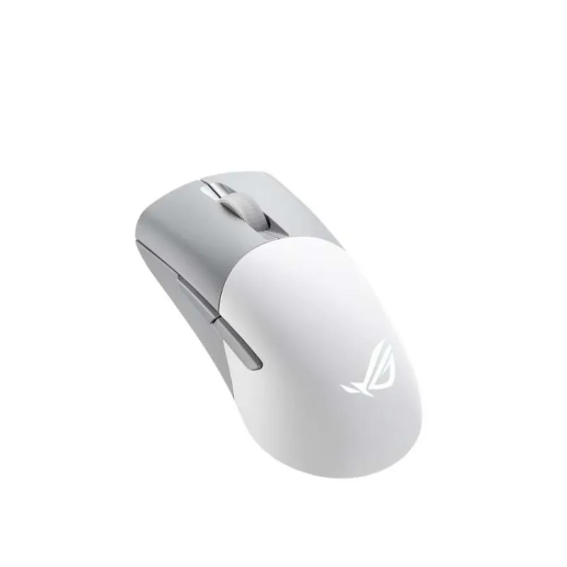 ASUS ROG Keris Wireless Aimpoint Lightweight RGB Gaming Mouse, white (90MP02V0-BMUA10)