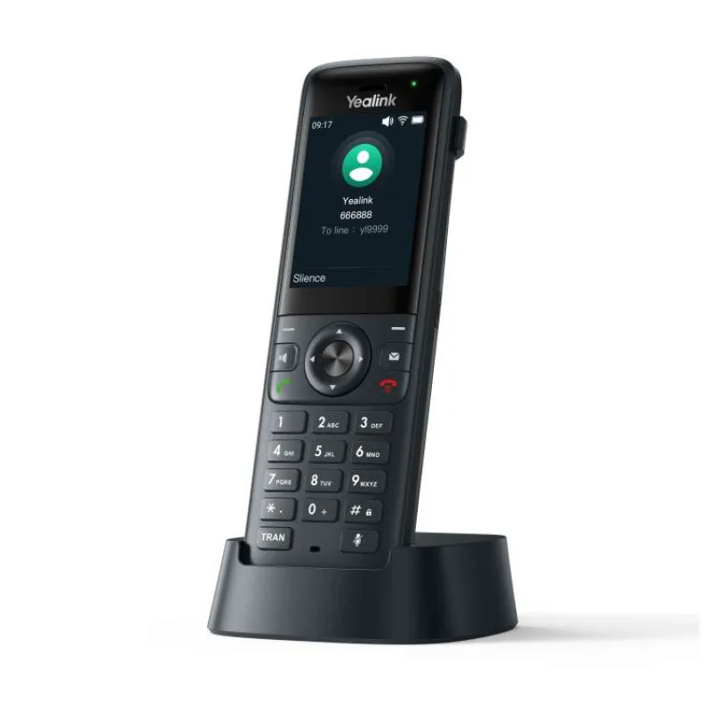 Yealink AX83H Wi-Fi 6 telefón, BT, 2,4", 4 SIP (AX83H)