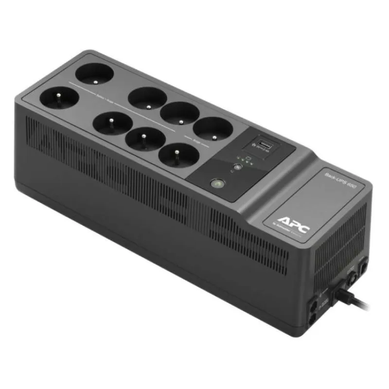 APC Back-UPS 650VA (400W)/ USB nabíjecí port/ 230V/ 8x česká zásuvka (BE650G2-FR)