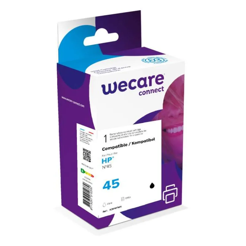 WECARE ARMOR ink kompatibilný s HP 51645AE, čierna/black (K20107W4)