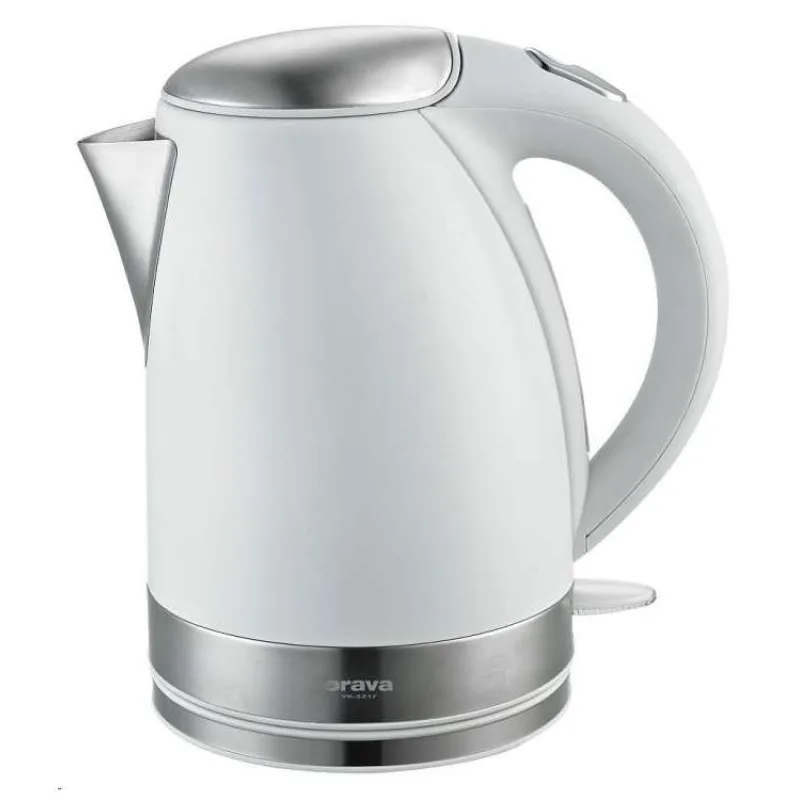 Orava VK-3217 W rychlovarná konvice, 2000 W, 1.7 l, automatické vypnutí, bílá (VK-3217 W)
