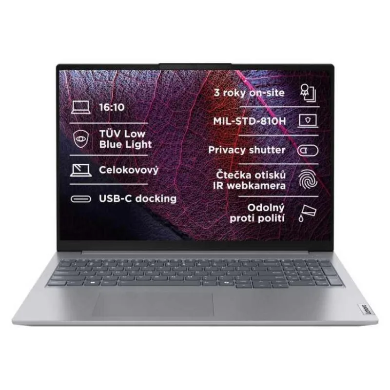 LENOVO NTB ThinkBook 16 G7 ARP - AMD Ryzen™ 5 7535HS,16" WUXGA IPS,16GB,512SSD,HDMI,AMD Radeon™ 660M,W11H,3Y Onsite (21MW0039CK)