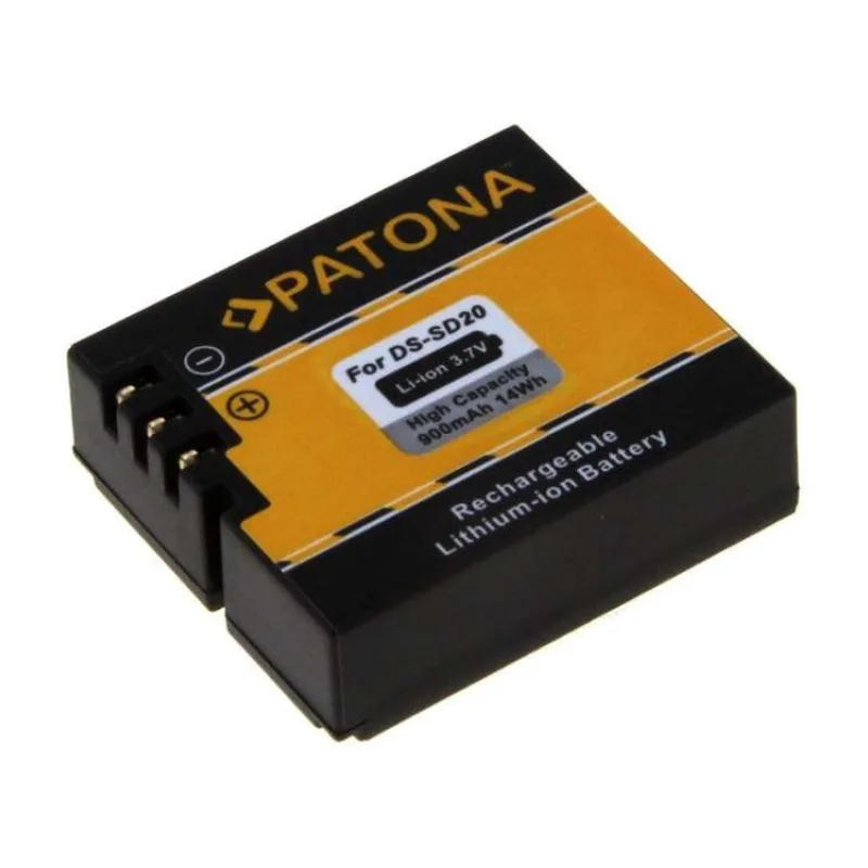 PATONA baterie pro digitální kameru Rollei DS-SD20 900mAh Li-Ion (PT1234)