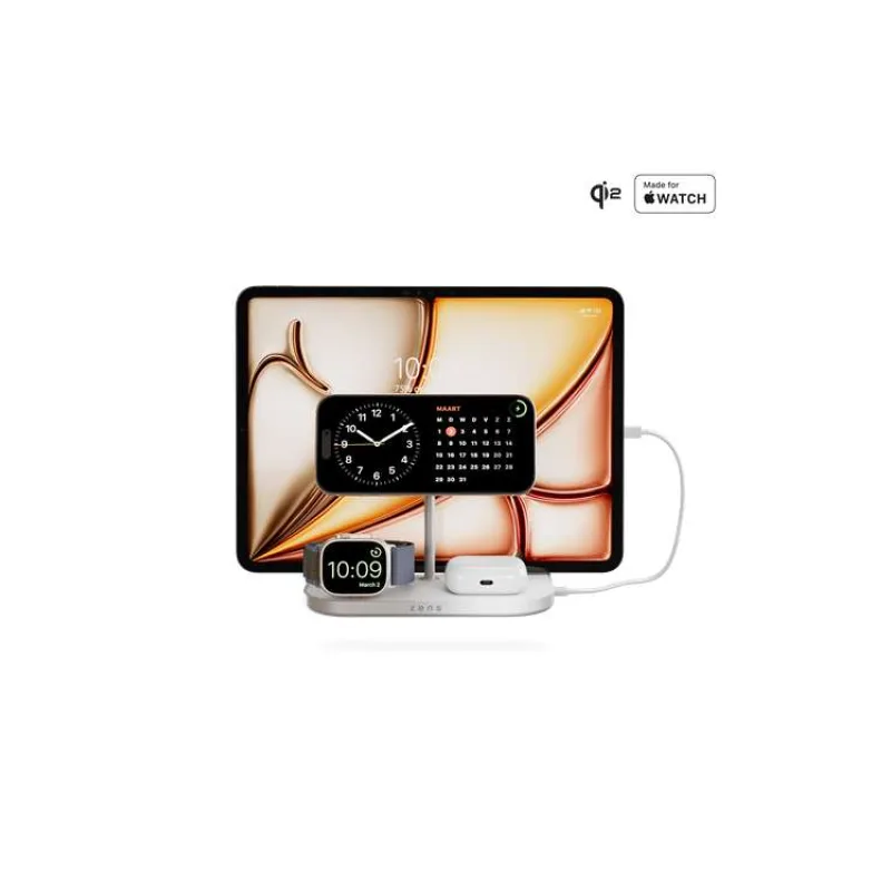 ZENS 4-1 Wireless Charger 60W USB C output (ZEDC29W)