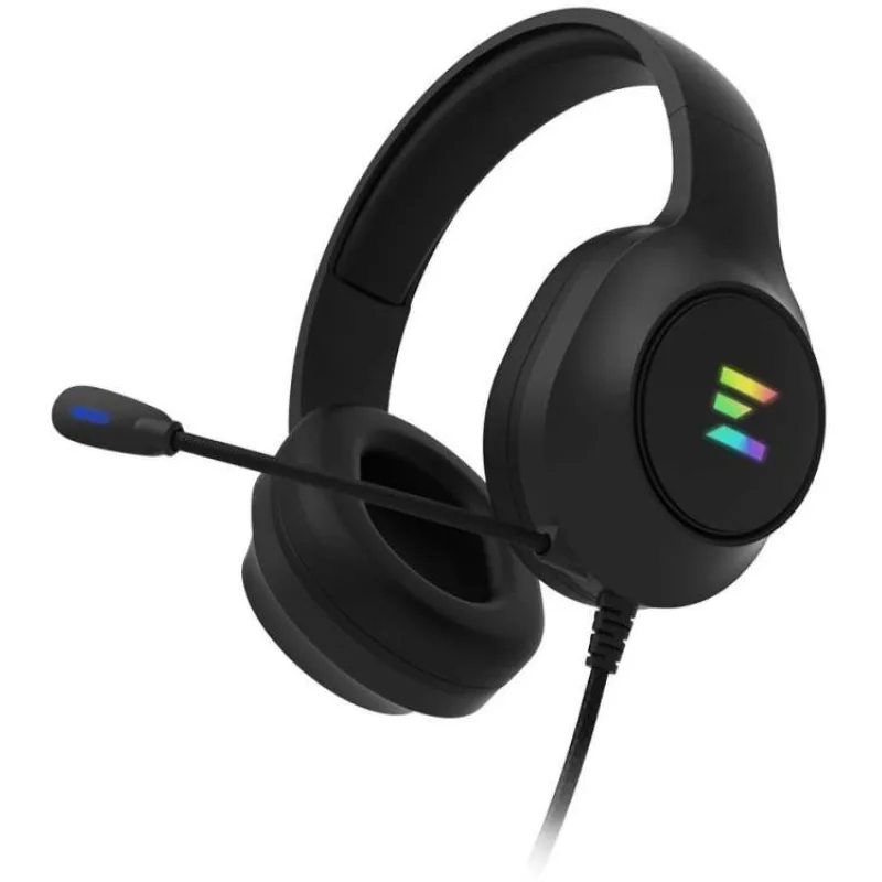 Zalman headset ZM-HPS310 RGB / herní / náhlavní / drátový / 7.1 / USB / černý (ZM-HPS310 BK)