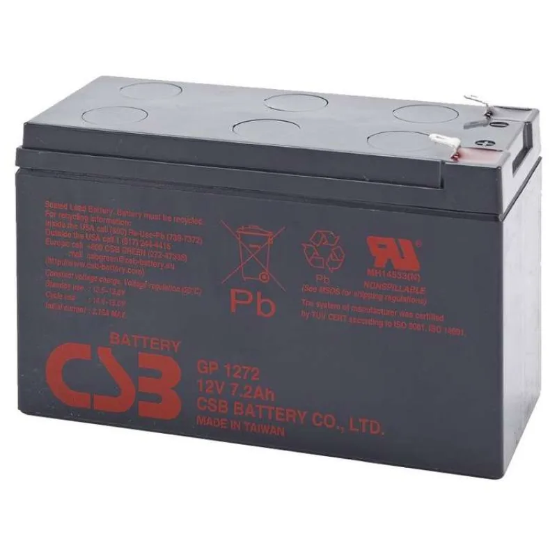 Batéria CSB 12V 7,2 Ah (BAT-CSB-GP1272F2)