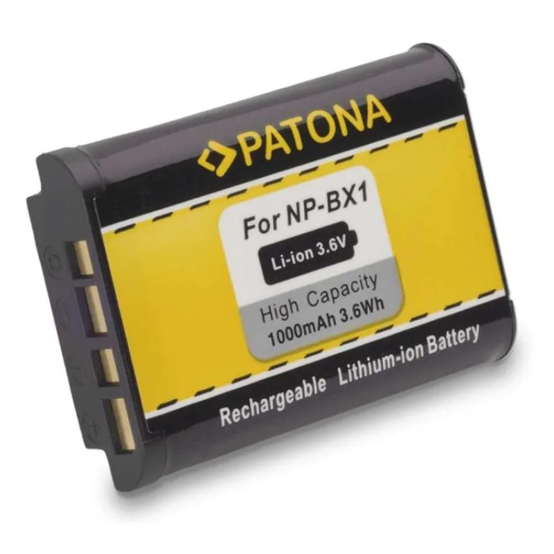 PATONA baterie pro foto Sony NP-BX1 1000mAh (PT1130)