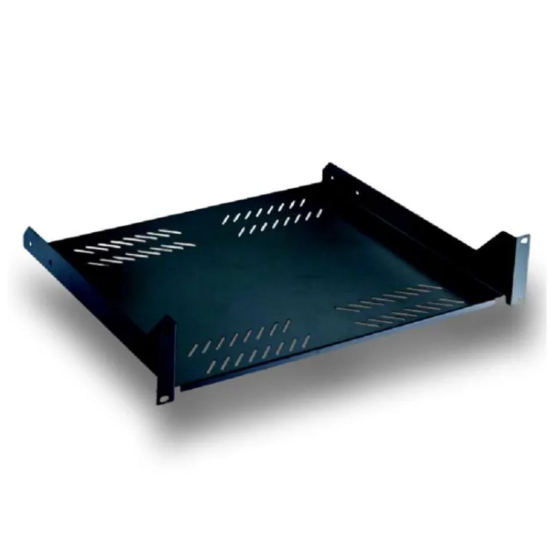 DATACOM 19" Police s perforací 2U 400mm (7539)