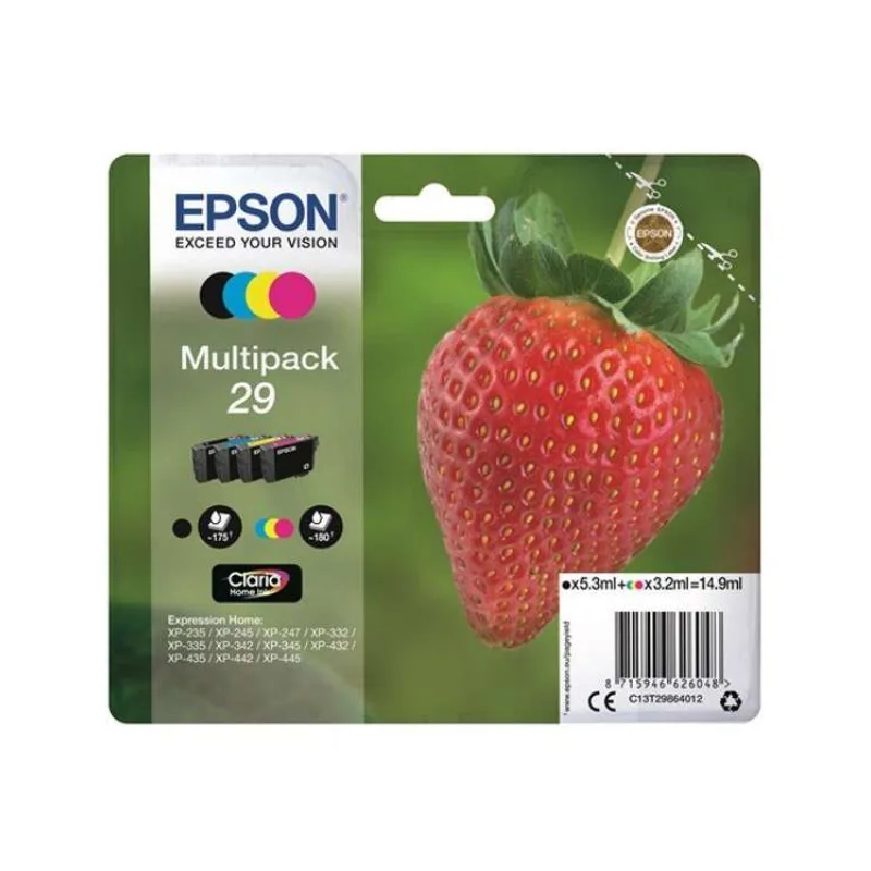 Epson Multipack 4-colours 29 Claria Home Ink (C13T29864012)
