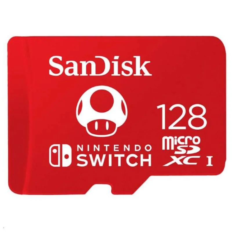 Karta SanDisk MicroSDXC 512 GB pre Nintendo Switch (R:100/W:90 MB/s, UHS-I, V30,U3, C10, A1) licencovaný produkt,Super (SDSQXAO-512G-GNCZN)