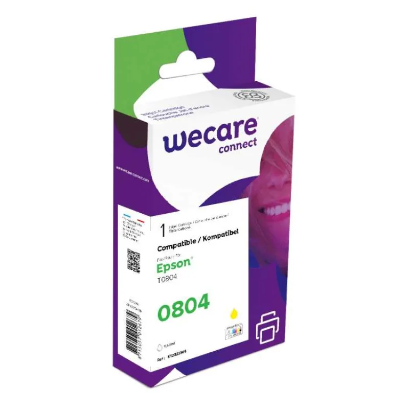 alt. kazeta wecare ARMOR pre EPSON Stylus Photo R265/285, RX585 Yellow (T080440) (K20509W4)