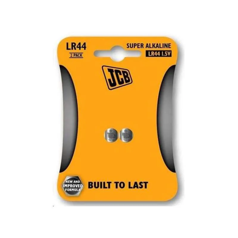 JCB alkalická baterie LR44, blistr 2 ks (JCB-LR44-2B)