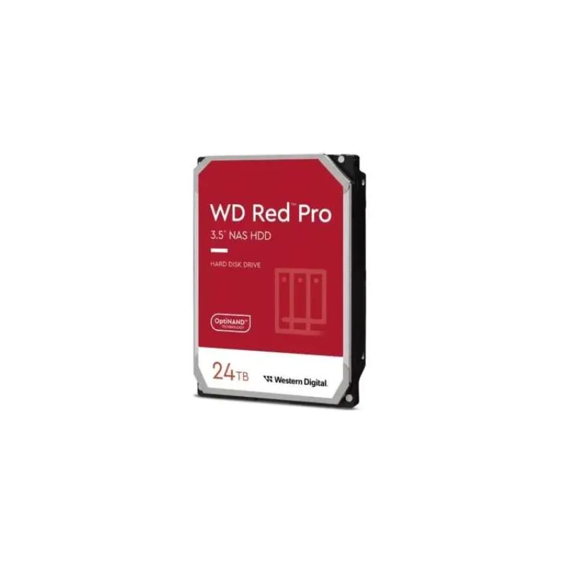 WD RED Pro NAS WD240KFGX 24TB, SATA III 3.5", 512MB 7200RPM, 285MB/s, CMR (WD240KFGX)