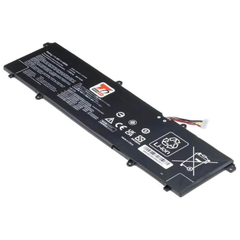 Batéria T6 Power pre Asus VivoBook S333EA, X1505VA, X1704VA, X321EA, 4335mAh, 50Wh, 3cell, Li-poly (NBAS0186)
