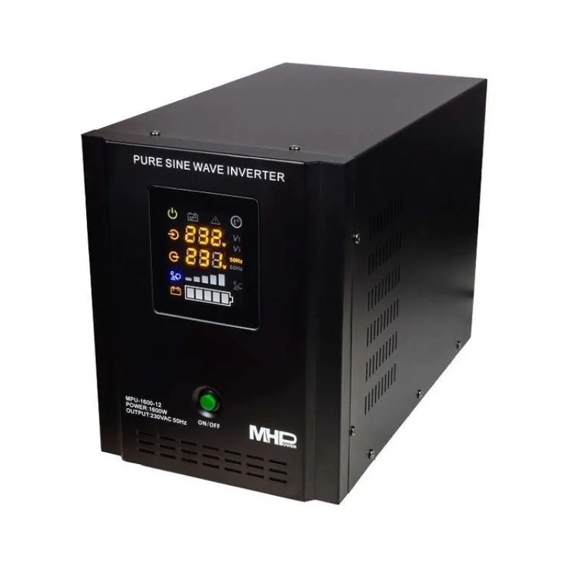 Záložný zdroj MHPower MPU-1600-12, UPS, 1600W (MPU-1600-12)