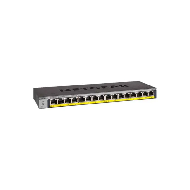 Netgear 16PT POE+ H-P UNMANAGED SWITCH (GS116PP-100EUS)