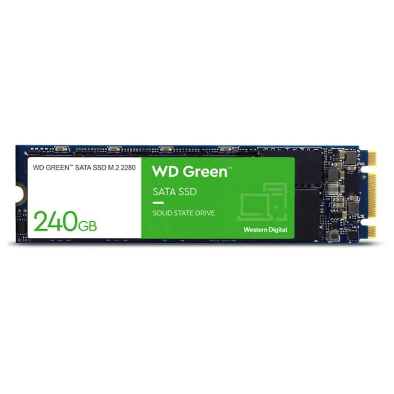 WD GREEN SSD WDS240G3G0B 240GB Powered by SanDisk M.2 SATA, (R:545) (WDS240G3G0B)