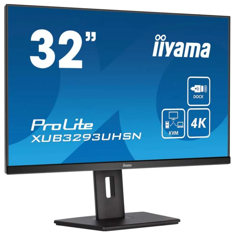 iiyama ProLite/XUB3293UHSN-B5/31,5"/IPS/4K UHD/60Hz/4ms/Black/3R (XUB3293UHSN-B5)