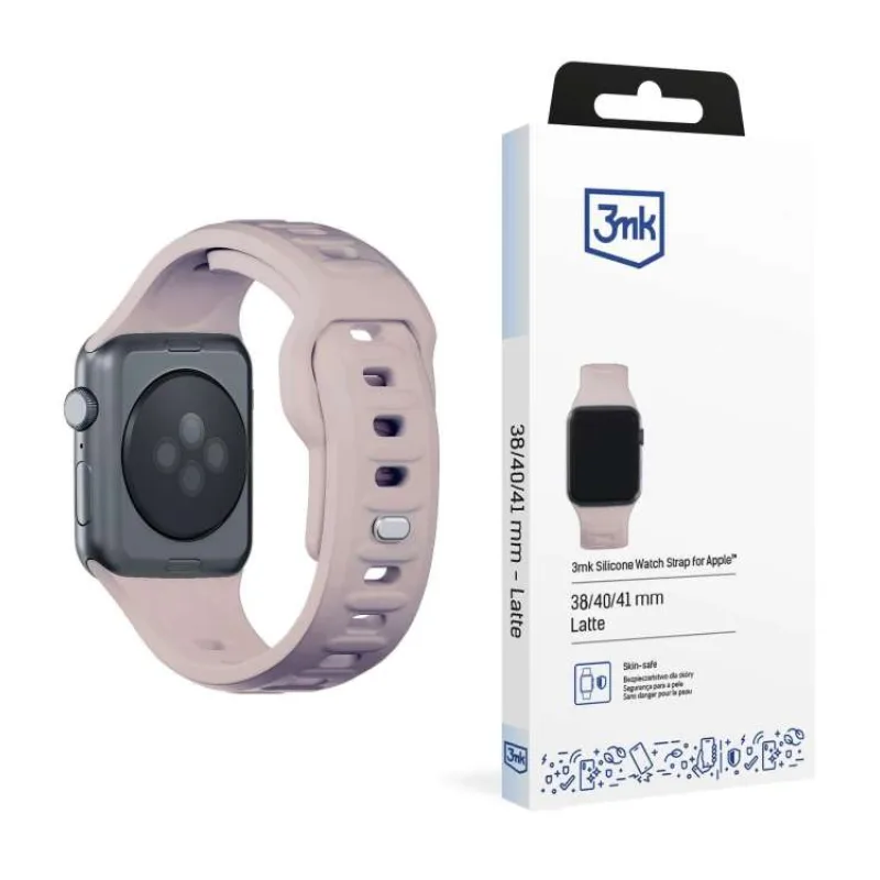 3mk řemínek Watch Strap pro Apple 38/40/41 mm Latte (5903108565622)