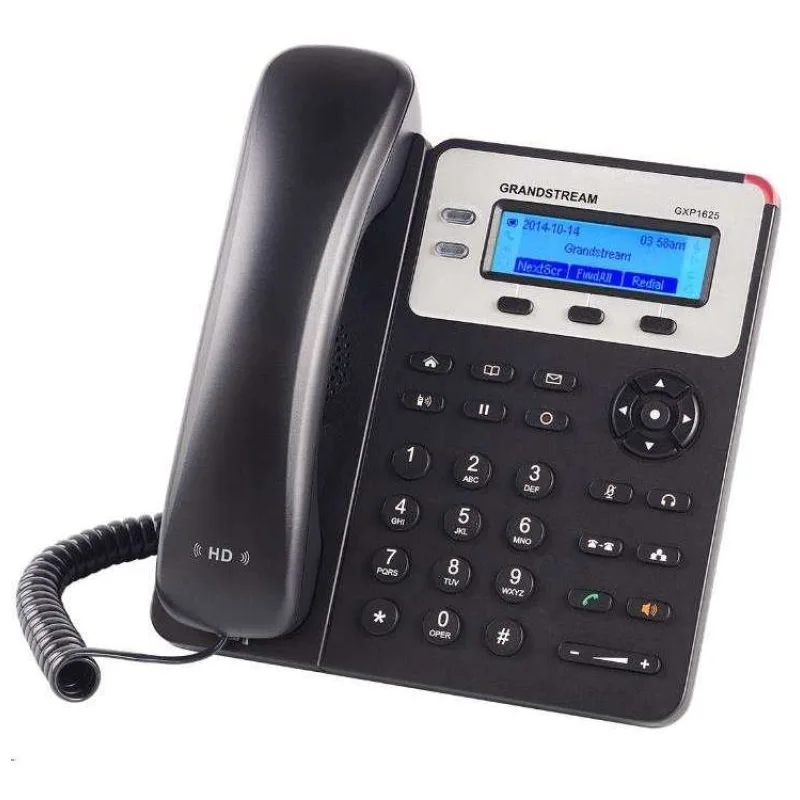 Grandstream GXP-1620/ VoIP telefon/ LCD display/ 2x SIP/ 2x LAN/ SRTP/ TLS/ 3 prog. tlačítka/ (GXP1620)