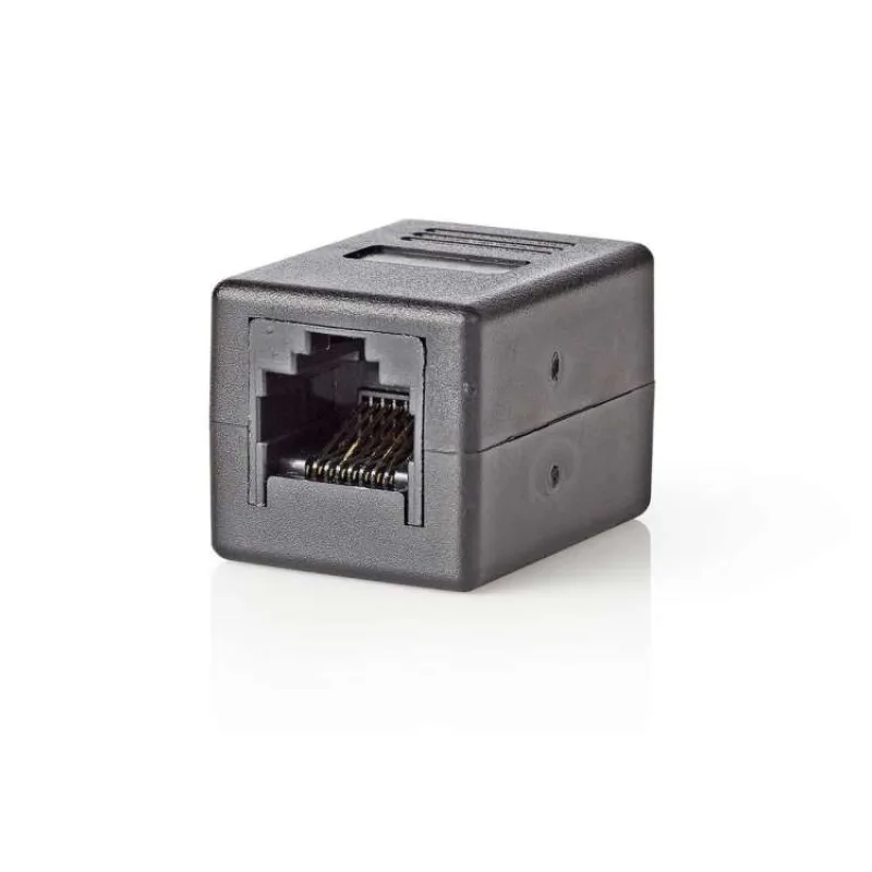 NEDIS síťová spojka RJ45, CAT5, RJ45 (8P8C) Zásuvka - RJ45 (8P8C) Zásuvka (CCGB89000BK)