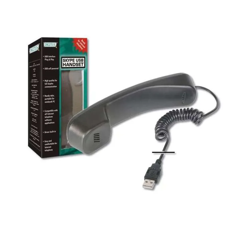 Digitus USB Telefonní sluchátko pro SKYPE (DA-70772)