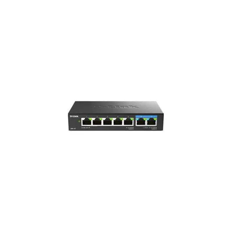 D-Link DMS-107/E 7-Port Multi-Gigabit Unmanaged Switch (DMS-107/E)