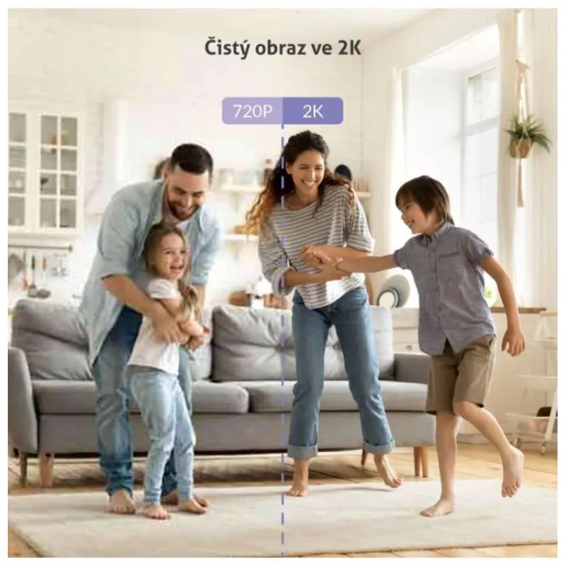 TrueLife NannyCam R6 Dual Smart - digitální video chůvička (TLVMMNCR6DSWA)