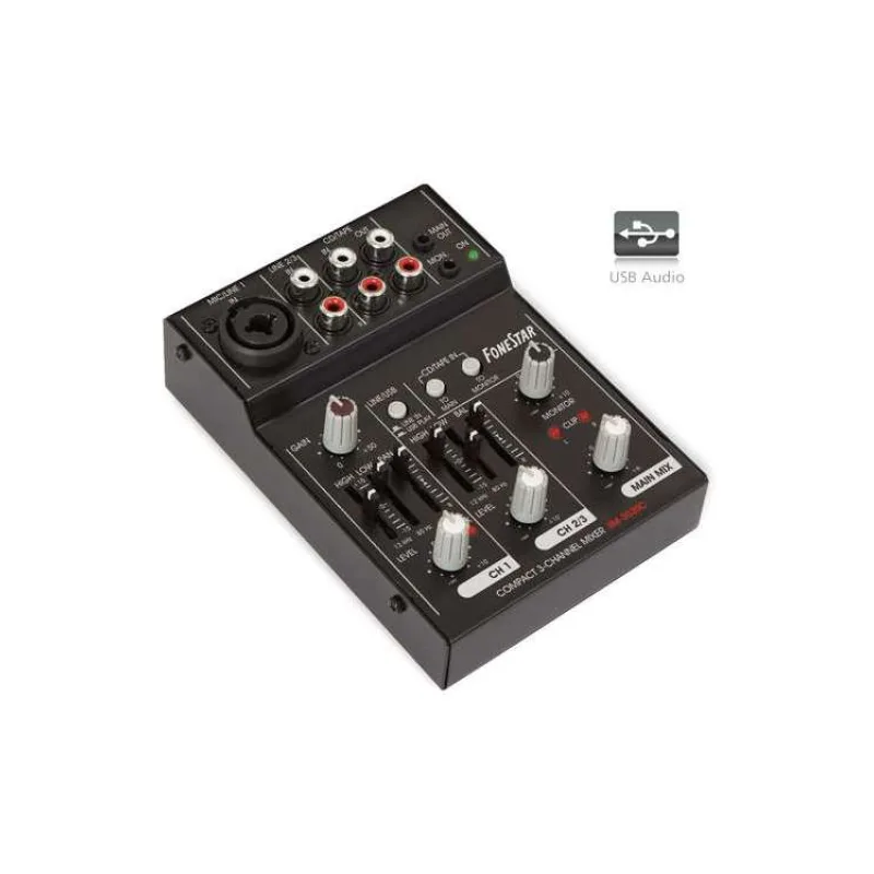 Fonestar SM303SC Fonestar analógový mix. pult (06-1-1026)