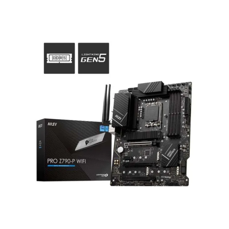 MSI MB Sc LGA1700 PRO Z790-P WIFI, Intel Z790, 4xDDR5, 1xDP, 1xHDMI, WI-FI (PRO Z790-P WIFI)