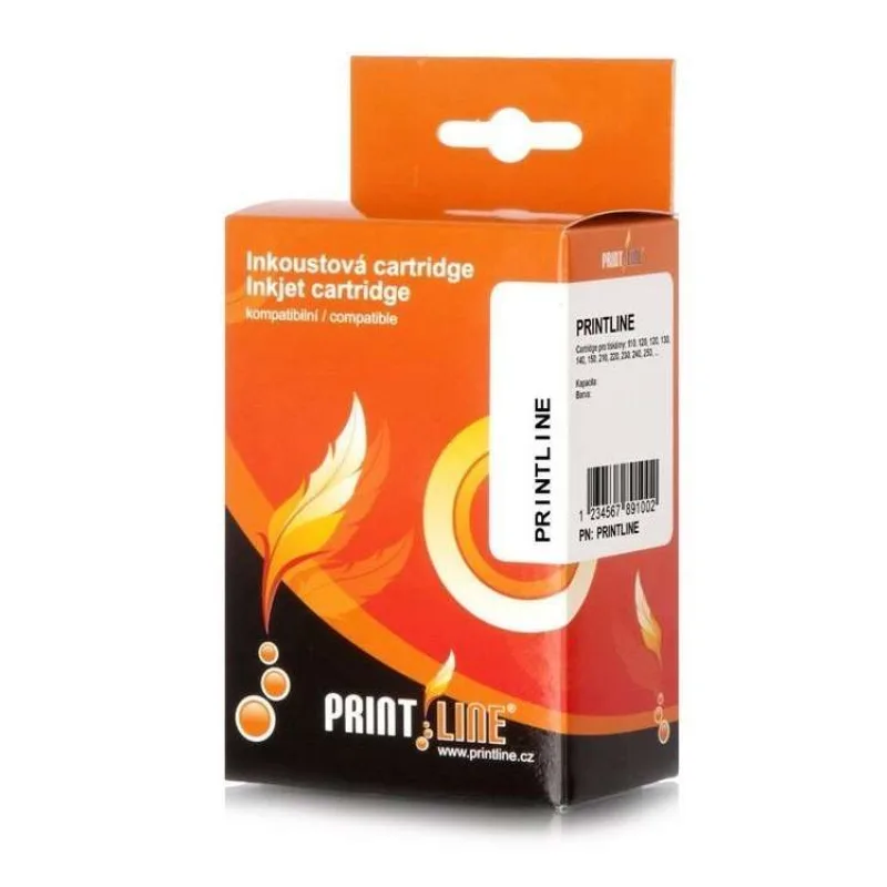 PRINTLINE kompatibilní cartridge s Canon CLi-8C / pro IP4200, IP5200 / 16 ml, Cyan, čip (PLCC07)