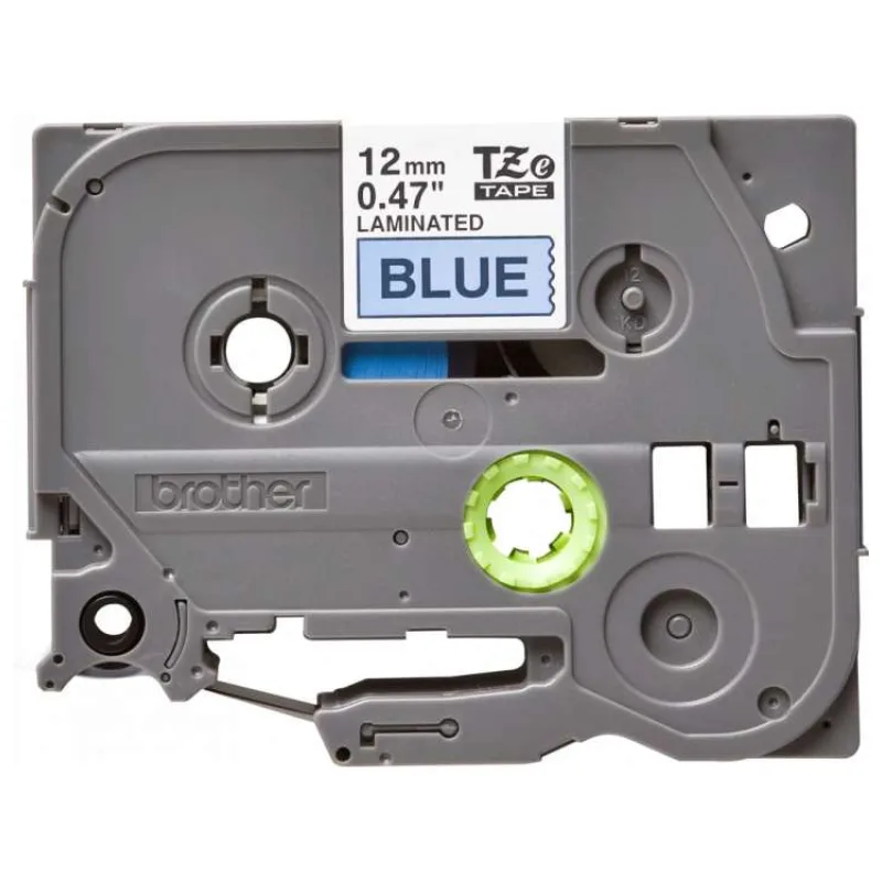 páska BROTHER TZ531 čierne písmo, modrá páska Tape (12mm) (TZE531)