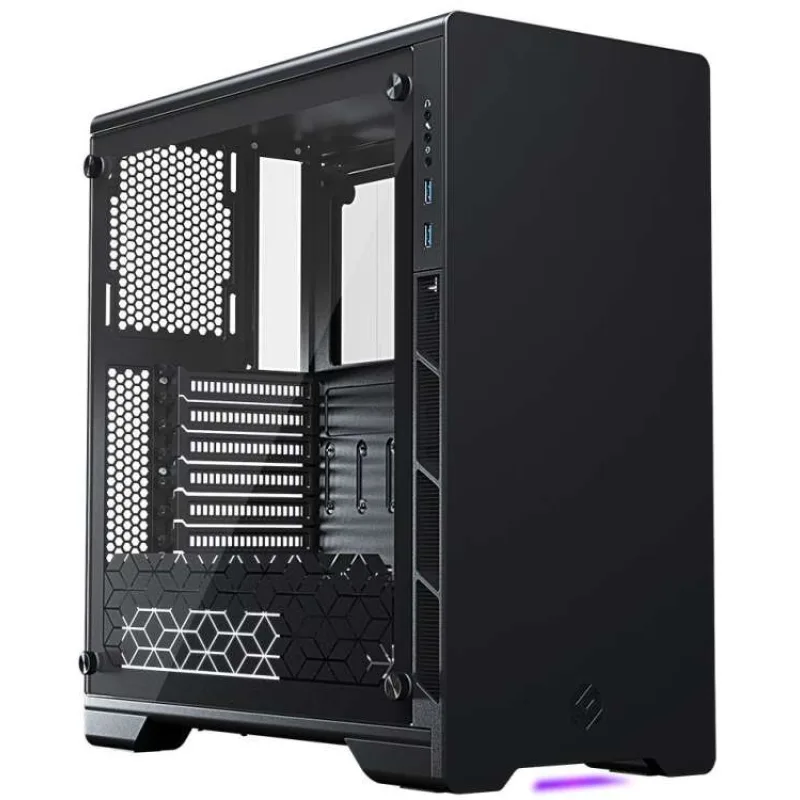 Metallic Gear by Phanteks NEO V2 / ATX / 2 x 120 mm fan / 2 x USB 3.0 / RGB / tvrzené sklo / černá (MG-NE510_BK02)