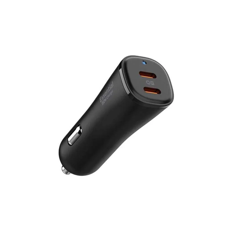 Spigen USB-C Car Charger ArcStation Essential Dual Port 50W - Black (ACP08523)