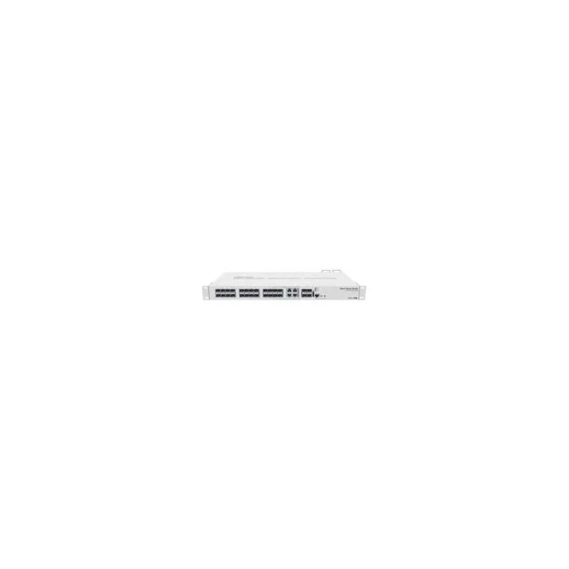 MIKROTIK RouterBOARD Cloud Router Switch CRS328-4C-20S-4S+RM + L5 (800MHz 512MB RAM 4x GLAN, 20x SFP, 4xSFP+) rack (CRS328-4C-20S-4S+RM)