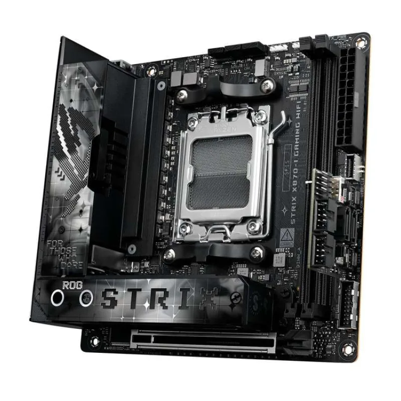 ASUS MB Sc AM5 ROG STRIX X870-I GAMING WIFI, AMD X870, 2xDDR5, 1xHDMI, 2xUSB4, WiFi, Mini-ITX (90MB1IW0-M0EAY0)