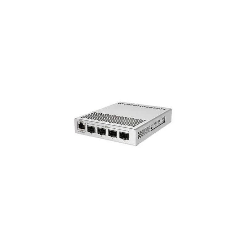 MIKROTIK RouterBOARD Cloud Router Switch CRS305-1G-4S+IN + L5 (800MHz 512MB RAM 1x GLAN 4x SFP+) desktop (CRS305-1G-4S+IN)