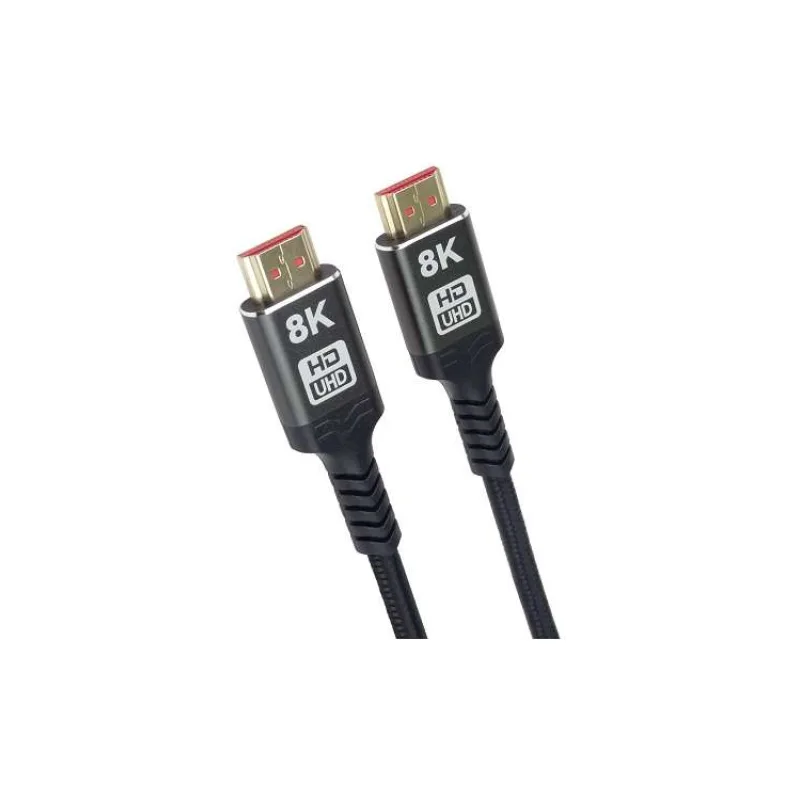 PremiumCord ULTRA HDMI 2.1 High Speed + Ethernet kabel 8K@60Hz,zlacené 1,5m (kphdm21b015)