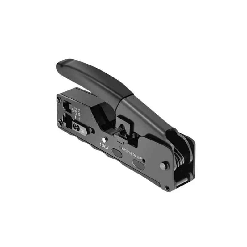 W-star Krimpovacie kliešte RJ45 WS7018 kompaktné kliešte Cat7, Cat6, Cat5, RJ45, RJ12, STP (WS7018)