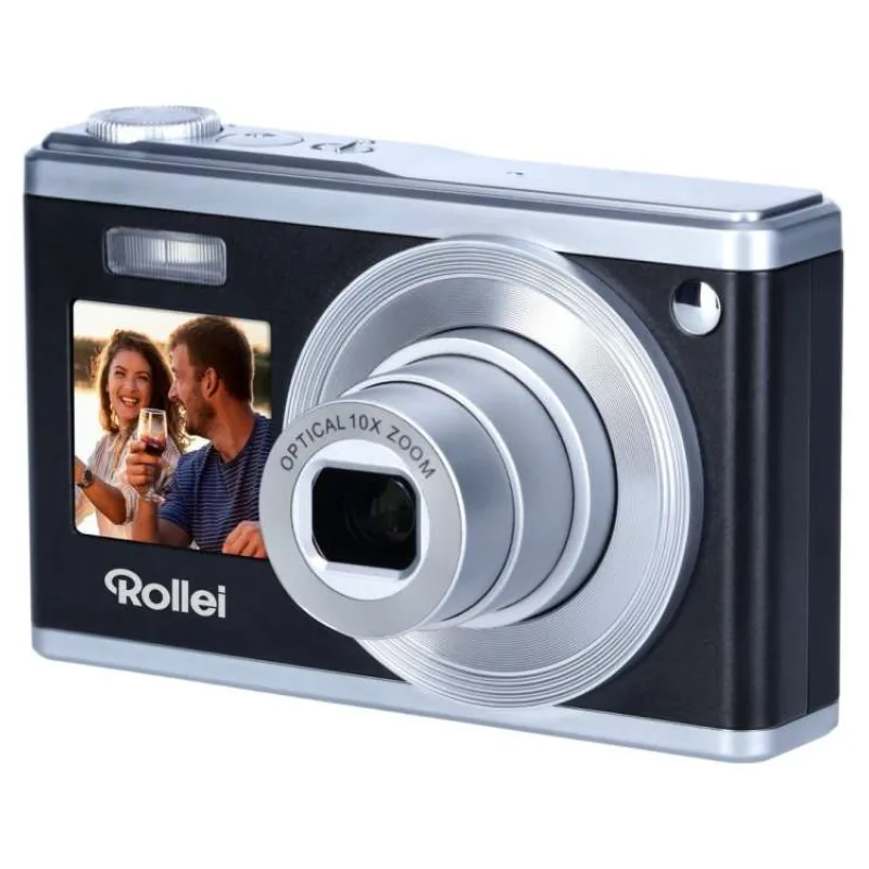 Rollei Compactline 10x/ 20 MPix/ 10x zoom/ 2,8 LCD/ 1080p video/ Černý (10300)
