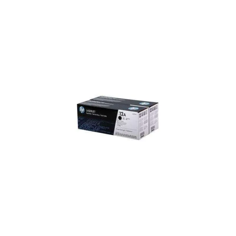 HP toner 12A/Black/2x2000 stran/2-pack (Q2612AD)