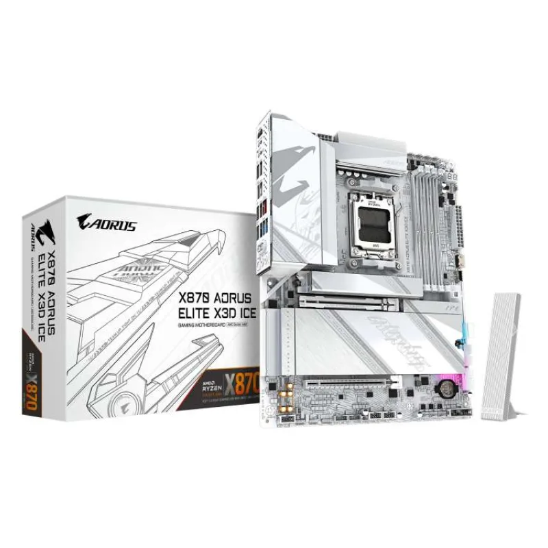 GIGABYTE X870 AORUS ELITE X3D ICE/AM5/ATX (X870 A ELITE X ICE)
