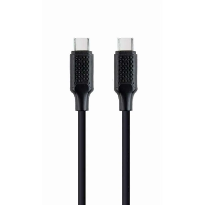 GEMBIRD Kabel USB PD (Power Delivery), 60W, Type-C na Type-C kabel (CM/CM), 1,5m, datový a napájecí, černá (CC-USB2-CMCM60-1.5M)