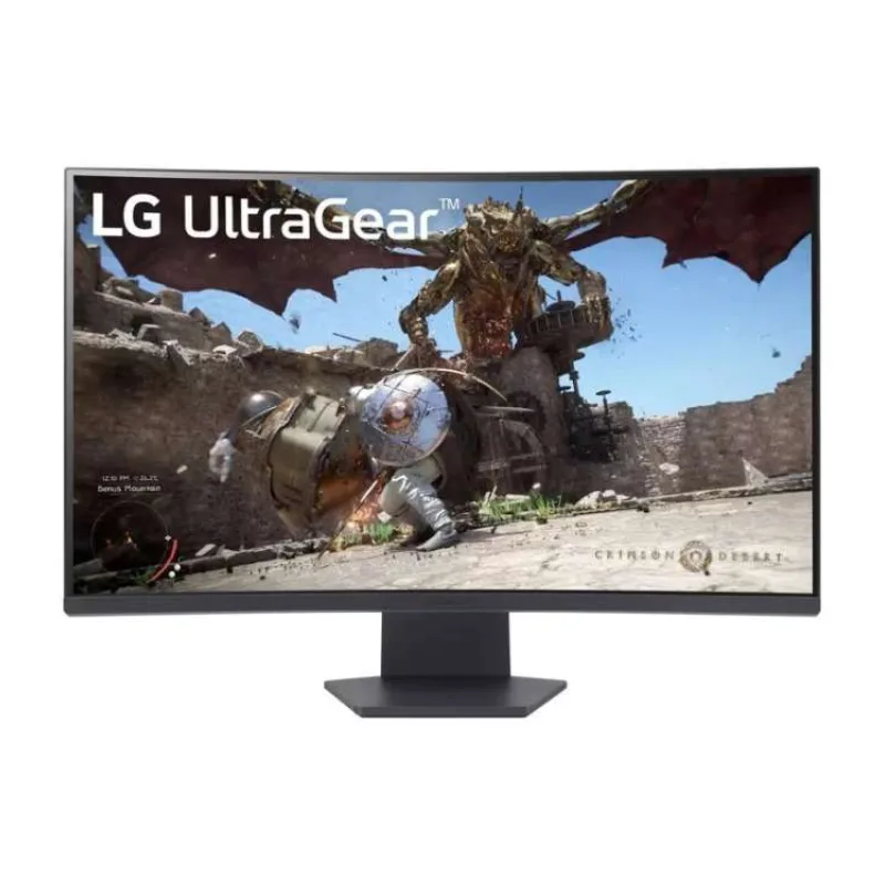 LG monitor 32GS60QC-B VA 31,5"/ 2560x1440 / 180Hz/ 300cdm / 1ms/ 3000:1/DP/HDMI/ černý (32GS60QC-B.AEUQ)