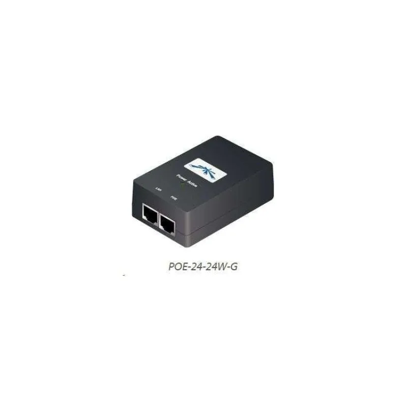Ubiquiti POE-24, Gigabit PoE adpt.24V/1A (24W) vr. kábla (POE-24-24W-G)