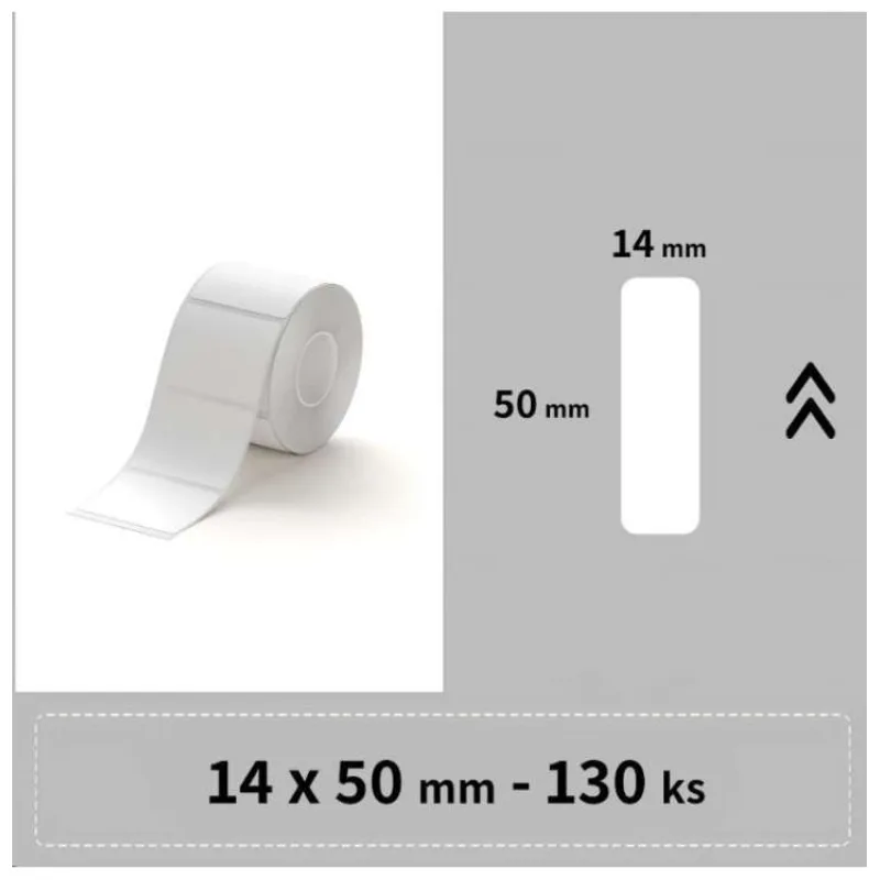 Niimbot štítky RP 15x50mm 125ks Bílé pro D11, D11-M, D110, D110-H (A2A68601001)