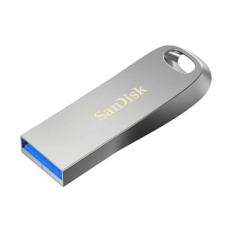 SanDisk Ultra Luxe 128GB / USB 3.1 / celokovový design / stříbrná (SDCZ74-128G-G46)